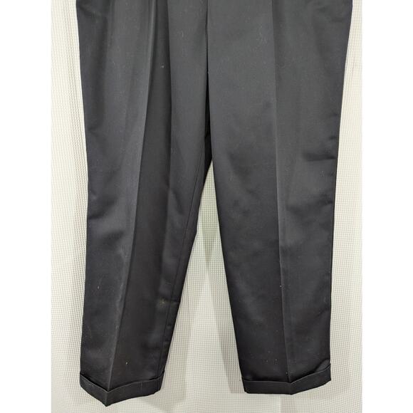 NWT@$85! DOCKERS! SLATE GRAY 100% COTTON  PLEAT FRONT/CUFF CHINO PANTS! SZ 38x32 - Picture 6 of 11